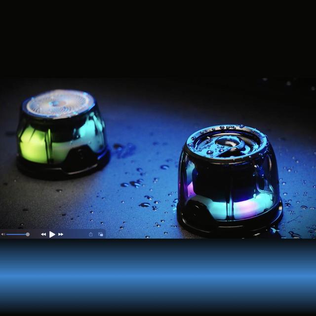 High Quality Bass Mini Color Plating Loud Outdoor Sports Portable Round Small Wireless Speaker for Mobile Phone