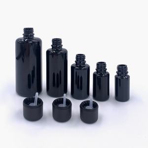 Flacon compte-gouttes en verre violet foncé/noir pour huiles essentielles, 5ml, 10ml, 15ml, 30ml, 50ml, 100ml, avec bouchon inviolable et sécurité enfant - Product Image 3