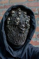 Masque Venom Halloween Cosplay Super-héros Venom Langue Longue Latex Masque d'horreur Halloween