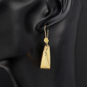 Boucles d'oreilles pendantes de style personnalisé Jxx, plaquées or 24 carats, bijoux pour femmes, designs de boucles d'oreilles - Product Image 2