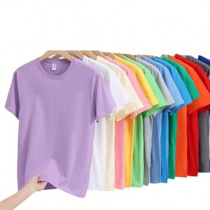 Design Wholesale Plain Solid Plus Size Short Sleeve T-<b>Shirts</b> 100% Cotton Breathable Fabric Custom Design Manufacturer - Product Image 4