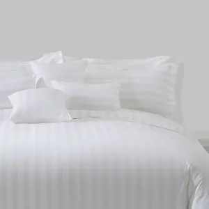 European Linen Duvet Cover Bedsheet Hotel Bedding Set 100 Cotton Hotel Luxury Comforter Sets King Size