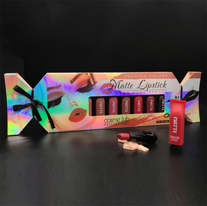 Campione gratuito 12 colori Kiss Me Beauty rossetto HD rossetti all'ingrosso OEM idratante trucco Vegan rossetto opaco a lunga tenuta - Product Image 6