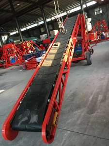 Çift kanatlı bant konveyör sistemi | Çimento/tahıl/kömür için özelleştirilebilir boyut | Otomatik yükleme ve boşaltma - Product Image 6