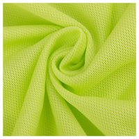100% Polyester Birdseye Quick-Dry 130g 75D72F Tissu à faible élasticité Respirant Sports Wear Doublure intérieure pour garçons