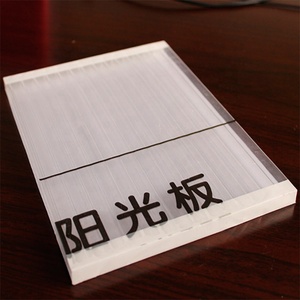 Twin Wall Pc Hollow Sun Sheet Hojas <span class=keywords><strong>de</strong></span> <span class=keywords><strong>policarbonato</strong></span> Precio 4Mm 6Mm 8Mm 10Mm Placa <span class=keywords><strong>de</strong></span> <span class=keywords><strong>policarbonato</strong></span> - Product Image 2