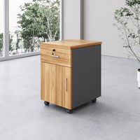 Bureau de Travail Modulable Moderne pour 4 Personnes en Espace Ouvert, Mobilier de Bureau
