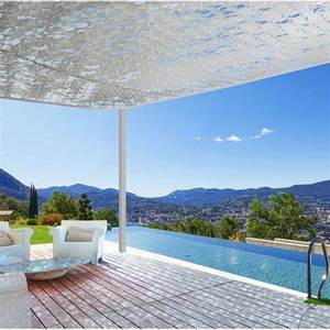 Toldo Blanco <strong>Triangular</strong> Camouflage <strong>Net</strong> <strong>Shade</strong> <strong>Sail</strong> - Product Image 2