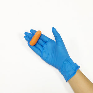 Gants jetables en nitrile noir extra durables 6 mil, sans poudre, antidérapants, hypoallergéniques, poignets froncés, bouts de doigts texturés, usage général - Product Image 4