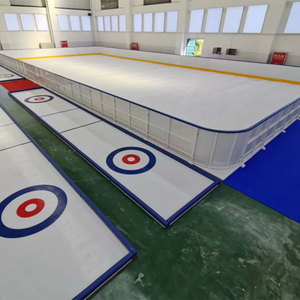 Paneles de Plástico Sintético UHMWPE Autolubricantes ZSPE, Tapete para Pista de Hockey, Baldosas Artificiales para Patinaje sobre <span class=keywords><strong>Hielo</strong></span> - Product Image 6