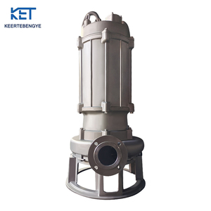 Pompe submersible pour eaux usées en acier inoxydable de 5 CV et 3 pouces, conception verticale, résistante à l'usure, pour le dragage de l'eau et la gestion des boues - Product Image 1