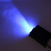 Fibre optique lumineuse, Kit de lumières LED changeantes de couleur avec télécommande, un plafond en forme d'étoiles 16W, v