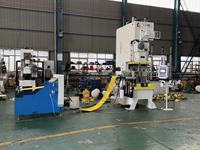 Linha de Produção de Prensa Pneumática Automática DADI APA-80T 80T para Estampagem de Metal, Caixas de Almoço de Papel Alumínio com Alta Segurança