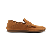 Mocassins Penny en cuir véritable vieilli légers pour femmes, style Mary Jane, résistants à l'usure, pour l'été et le printemps