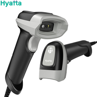 Fábrica USB Tipo Pago móvil 2D Código de barras Pistola de escaneo Código QR Sistema POS Escáner de código de barras de escritorio para supermercado