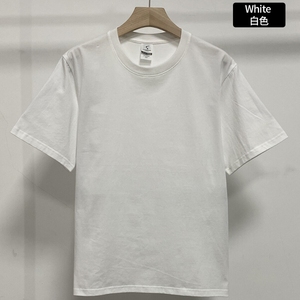 T-shirt de <span class=keywords><strong>sport</strong></span> tendance pour homme en coton pur 180g, avec coutures latérales, évacuation <span class=keywords><strong>générale</strong></span> de l'humidité, pour le <span class=keywords><strong>sport</strong></span>, de l'entrepôt de Guangzhou - Product Image 4