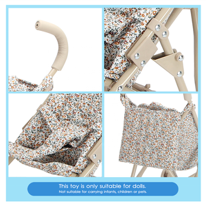 Dollri Starri personalizzato KS regalo giocattolo prezioso <span class=keywords><strong>passeggino</strong></span> di base per bambole con zaino per bambini <span class=keywords><strong>passeggino</strong></span> per bambini giocattolo per bambole - Product Image 4