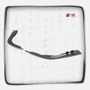 สปอยเลอร์หน้าคาร์บอนไฟเบอร์แห้ง EPR น้ำหนักเบา สำหรับ Ferrari F8 2019- สีดำ ติดตั้งง่าย รูปลักษณ์เหมือนโรงงาน - Product Image 1