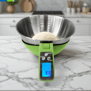 Smart Digital Kitchen Food Scale Auto-Off Runde Form mit 5kg maximalem Gewicht Lebensmittel messwerk zeug mit Digital anzeige - Product Image 4