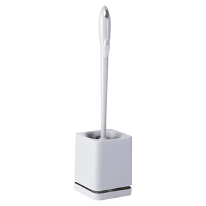 Toilet <b>Brush</b> With Base Square Design Wall Mount Floor Standing Easy To <b>Clean</b> Durable <b>Brush</b> For Bathroom - Product Image 5
