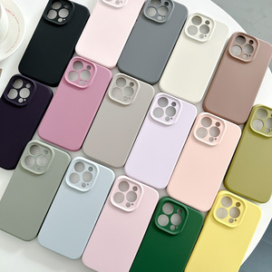 Chất Lỏng <span class=keywords><strong>Silicone</strong></span> Trường Hợp Điện Thoại Cho Iphone 17 Pro Max Chống Sốc Máy Ảnh Bảo Vệ Bìa Cho Iphone 17air 16e 15 14 Cộng Với 13 12 11 Trường Hợp - Product Image 5