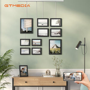 Cadre <span class=keywords><strong>photo</strong></span> numérique à bas <span class=keywords><strong>prix</strong></span>, écran tactile, compatible Android et iOS, résolution Full HD, tailles personnalisables pour partager des photos via - Product Image 6