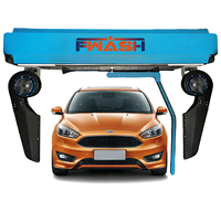 Machine de lavage de voiture automatique sans personnel pour les points de service routiers