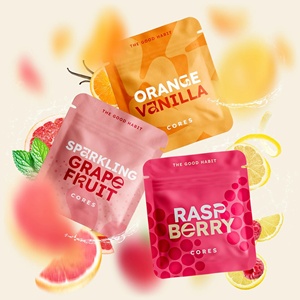 Sachets Doypack personnalisés avec logo imprimé, en plastique de qualité alimentaire, anti-odeur, pour sucre, bonbons, snacks, chips, fruits secs, avec fermeture éclair - Product Image 2