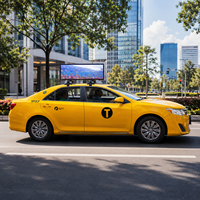 Affichage LED P5 pour taxi, extérieur, haute luminosité, étanche IP65, lisible en plein soleil, écran de toit de voiture, garantie 3 ans pour la publicité