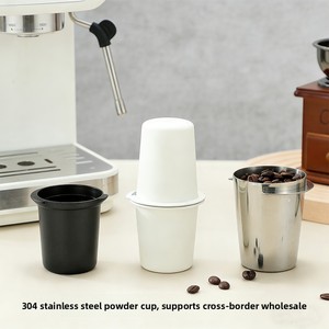 Tazza per Aromi di Caffè in Acciaio Inox 304 con Manico, Mini Raccoglitore di Polvere Portatile per Uso Domestico e Commerciale - Product Image 2