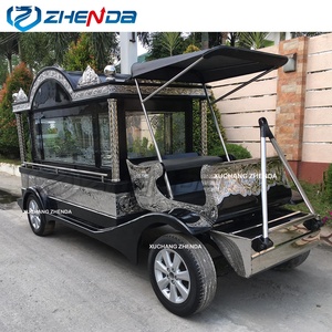 Best Quality Horse-Drawn Funeral Carriage Special Transportation for Carrying Coffin Elegant Horse-Drawn Hearse - Product Image 2