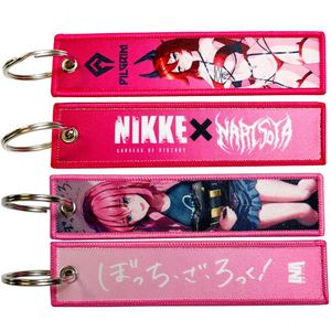<b>Custom</b> Keyring Airbus Chain Double Sided Embroidered Sublimation Printing Keychain <b>Key</b> Tag Aviation for Airlines Pilot - Product Image 3