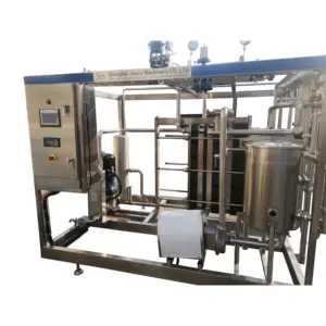 Máquina da pasteurização do suco do fruto 1000l/h para a linha da produção de bebidas