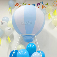 Ballon gonflable à air chaud de PVC de ballon accrochant gonflable de partie extérieure demi accrochant pour la décoration