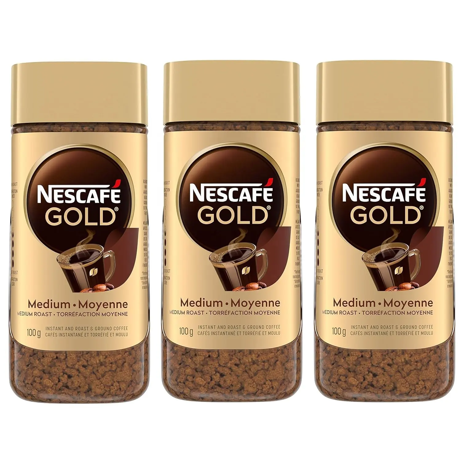 Nescafe Gold mischung Rich Smooth Coffee Nescafe Gold Kolumbien Instant 100% arabischer Kaffee Pulver Nescafe Gold Coffee 3 in 1