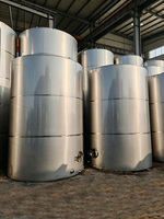 Tanques de Almacenamiento de Agua y Aceite de Acero Inoxidable de 100-20000L con Componentes Centrales de Recipiente a Presión y Sistema Expandible
