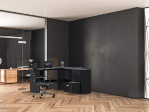 The Quality-certified <strong>Computer</strong> Desk Has a Large Capacity and Is Easy to Assemble for the Office - Product Image 5