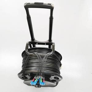 Carro Enrollador de Cable de <span class=keywords><strong>Fibra</strong></span> Óptica Blindado Gimbo Serie BT FTTH BT-100, Herramienta Portátil Eléctrica para Enrollar Bobinas de Cable de <span class=keywords><strong>Fibra</strong></span> Óptica - Product Image 6