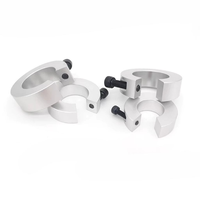 Anneau de fixation d'axe en alliage d'aluminium pour machine-outil CNC, anneau de serrage d'axe, anneau de support d'axe, guides linéaires SBR, rail de guidage