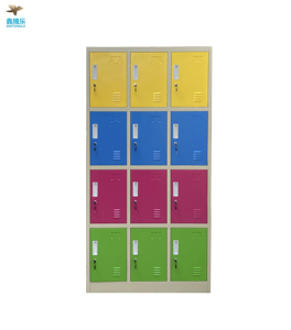 4 tầng <span class=keywords><strong>12</strong></span> Cửa Knock-down sắt Nhân Viên Tủ khóa tủ kim loại đầy màu sắc để sử dụng ngoài trời cho nhân viên hồ bơi - Product Image 5
