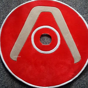 Tapis circulaire rotatif tapis de jeu tapis de jeu de sol panneau publicitaire tapis de zone ensemble pour garçons CD Gamer tapis de disque tapis personnalisable - Product Image 4