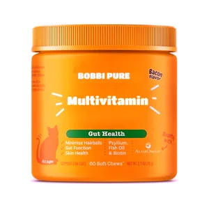 ODM/OEM Marque Privée Vitamine pour Chats Taurine Probiotiques Multivitamines Renforcer l'Immunité, Complément Alimentaire pour Animaux de Compagnie pour la Santé des Animaux - Product Image 1