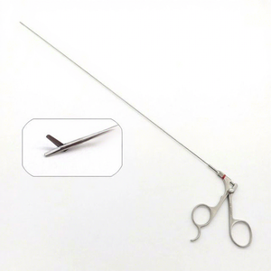 Tijeras de Histeroscopia de Acero Inoxidable BISONS de Acción Simple 5Fr 370mm, Pinzas Laparoscópicas de Precisión para Ginecología y Endoscopia - Product Image 1