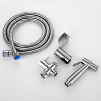 Pulvérisateur d'eau pour salle de bain de haute qualité, portable, en acier inoxydable SUS304, ensemble de douchette à main, pulvérisateur de bidet mural pour toilettes