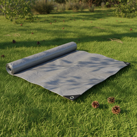 Bâche en tissu enduit de PE haute résistance, imperméable, protection UV, taille personnalisée, pour mobilier de marché extérieur, couverture de caravane