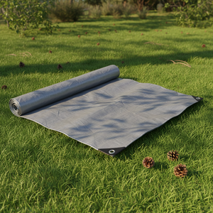 Lona de Tela Reforzada con Recubrimiento de PE, Impermeable, con Protección UV, Tamaño Personalizado, para Exteriores, Mercado, Muebles, Caravana - Product Image 1