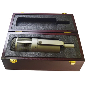 Factory Wholesale Customized Wooden <b>Microphone</b> Packing Boxes Box with Body Ma-u47 Fet - Product Image 2