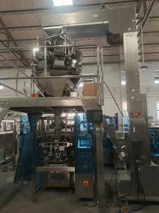 Máquina de envasado automática vertical VFFS industrial para <span class=keywords><strong>bulgur</strong></span>, frutos secos, granos, palomitas de maíz y patatas fritas, con báscula de 10 cabezales para legumbres - Product Image 4