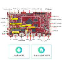 Placa de Desarrollo SBC F3568 Rockchip RK3568 con Android 11, RS232, Placa Base Industrial Integrada para Fabricantes de Kioscos de Autoservicio