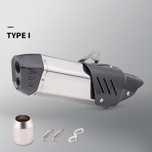 Silencieux d'échappement universel pour <span class=keywords><strong>moto</strong></span> 51 mm S7, échappement <span class=keywords><strong>moto</strong></span> de course NINJA400 GSXR600 <span class=keywords><strong>Z750</strong></span> TMAX530 MT07 MT09 CBR250 - Product Image 5